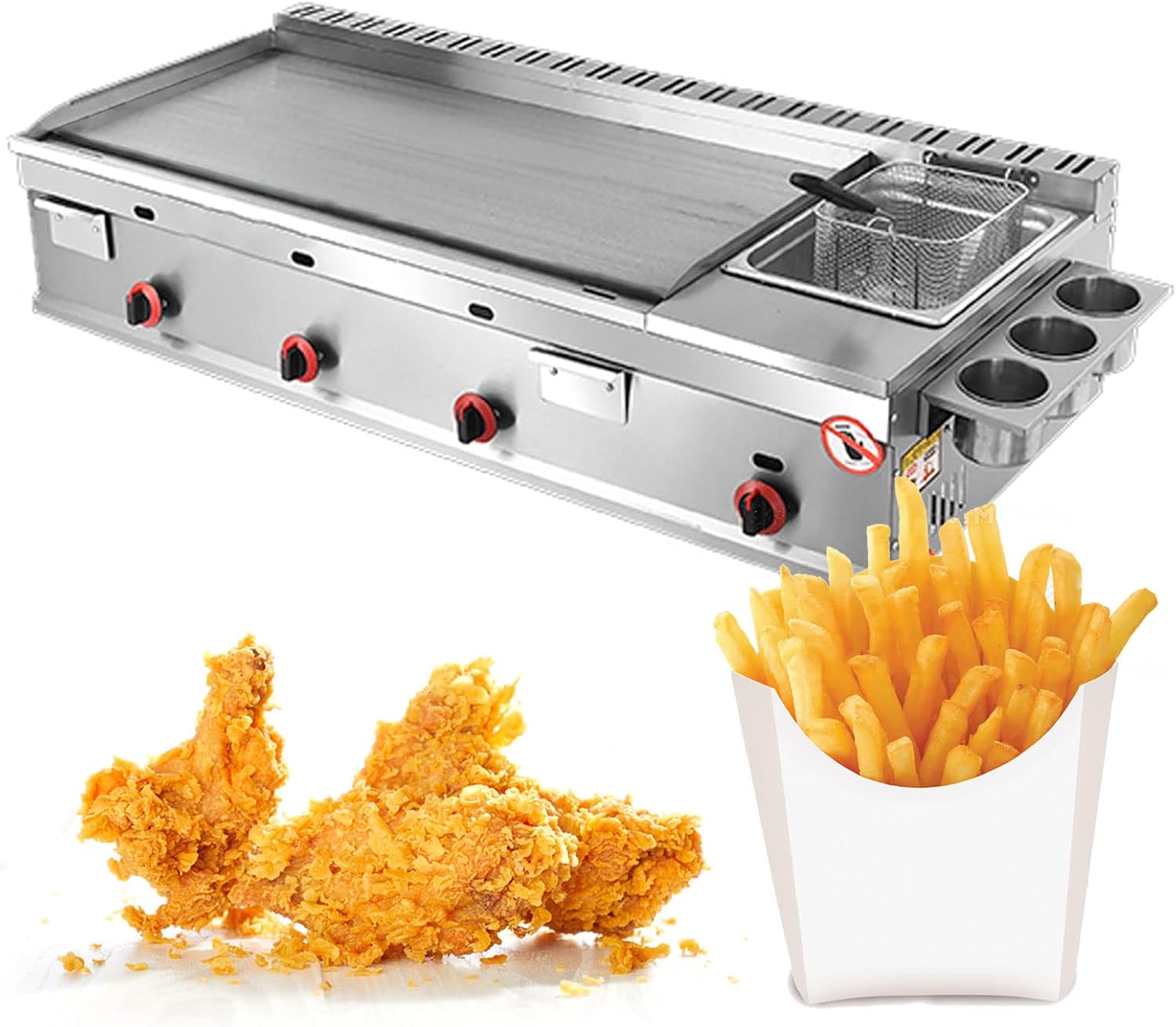 Commercial Gas Fryer Stainless Steel Deep Fat Fryer, Stainless Steel Gas Deep Fryer, Commercial