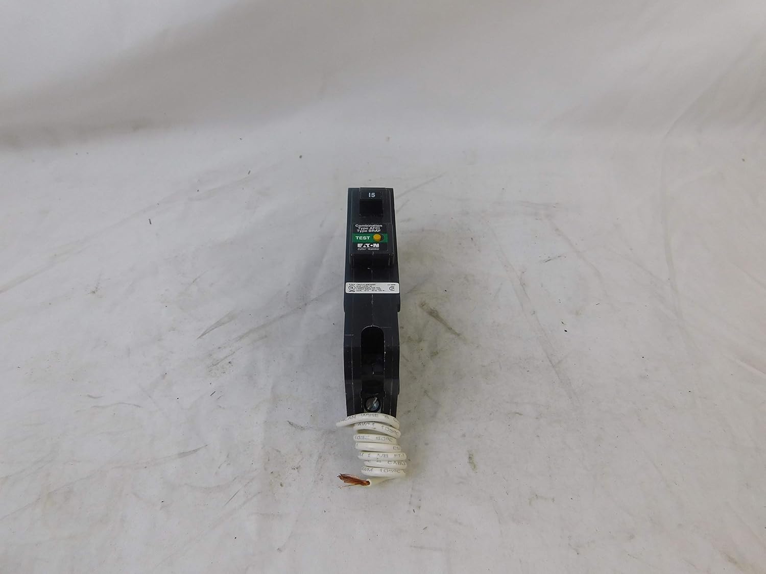 Eaton Electical / Cutler-Hamm #BR115CAF 15A SP BR1 Circular Breaker