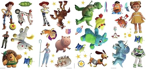 Miniatura 2 de RoomMates Disney Pixar Toy Story 4 Calcomanías de pared para despegar y pegar por RoomMates, RMK4008SCS