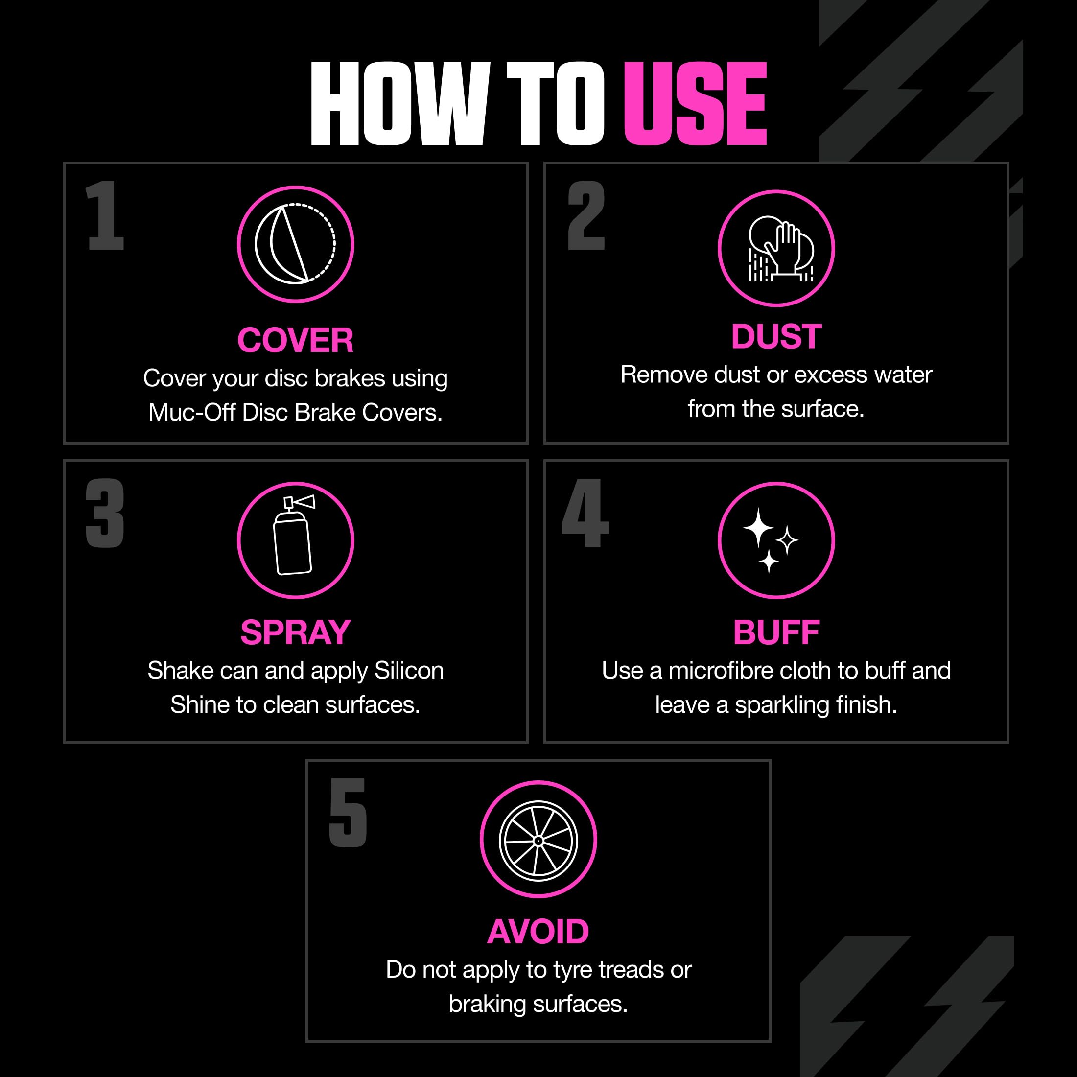 Generico Lustrante Muc-Off Silicon Shine, 500 ml