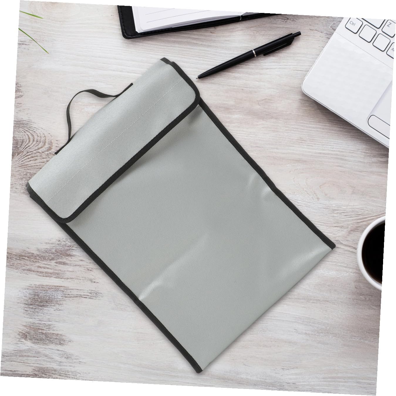 Angoily Borsa Portadocumenti Ignifuga Borsa Per Documenti Legali Batterie Al e Oggetti Infiammabili
