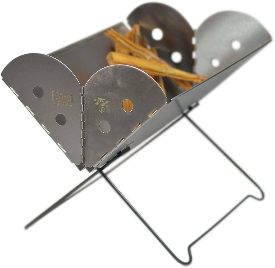 UCO flatpack glill &amp; firepit Mサイズ Portable Grill for Camping – UCO Flatpack Smokeless