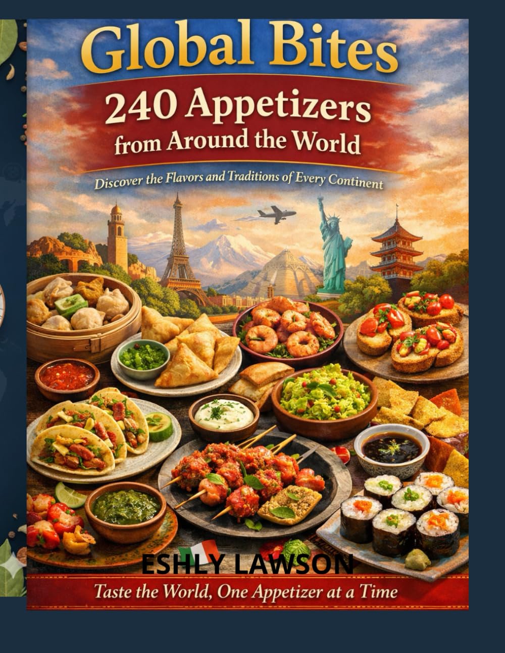 Global Bites:240 Appetizers from Around the World: Discover the Flavors and Traditions of Every Continent