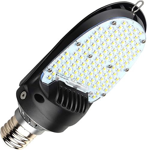 Lámpara LED de actualización de bombilla de maíz de 75 W, base giratoria E39 Mogul, 5000K 10500 LM (equivalente a 250W-350W MH). Bombilla LED