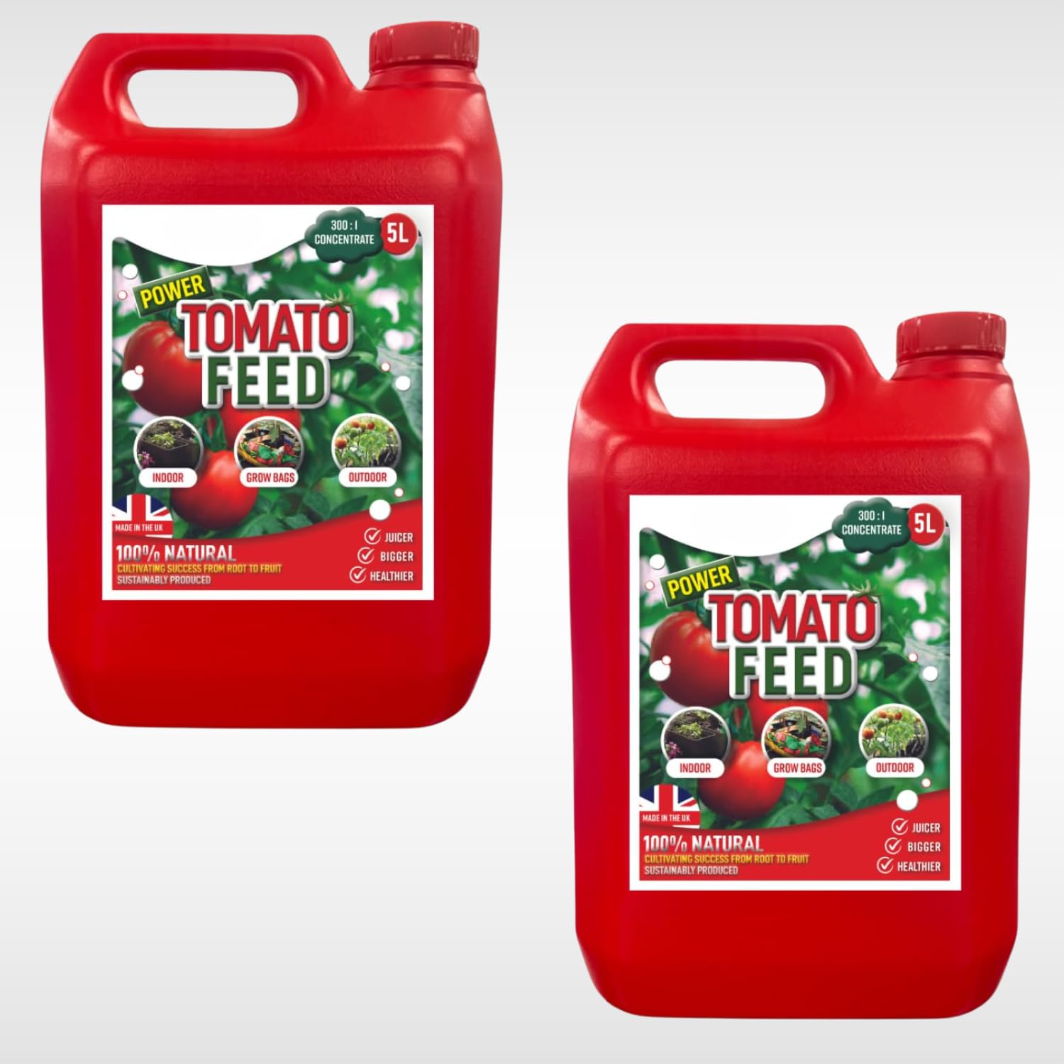 Dunnet Tools 10L Tomato Feed For Plants Vegetable Fertiliser Organic Tomato Plant Food Liquid Concentrate 300:1 Vegetable Plant Food Outdoor High Yield Growing Fertiliser Nutrient Rich