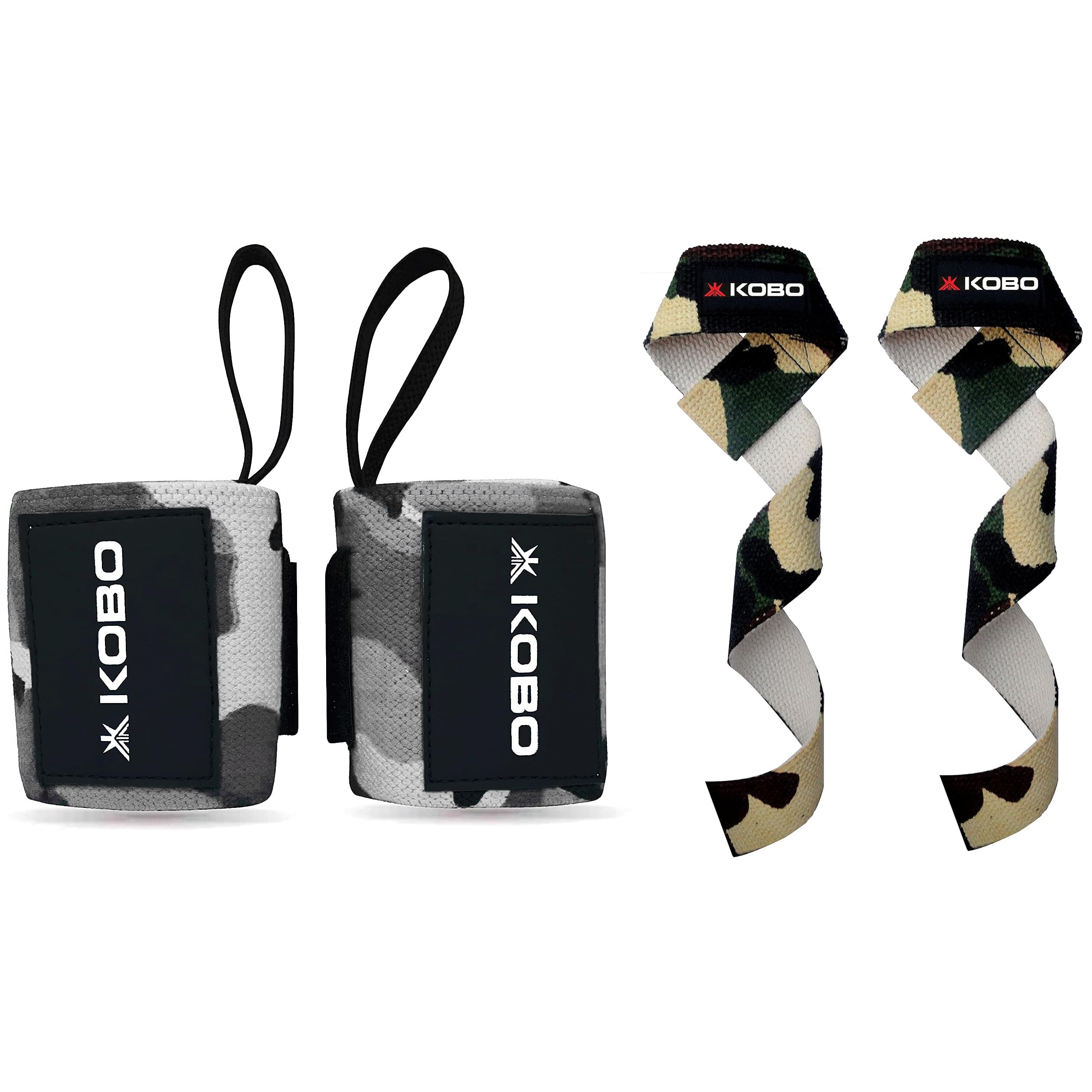 Kobo Power Gym Training Padded Straps/Weight Lifting Hand Bar/Gloves Hooks Wraps Strap Home Gyms & Kobo WTA-04 Power Cotton Gym Support (Camouflage-Green) (B0BRG4VF94) Amazon Price History, Amazon Price Tracker