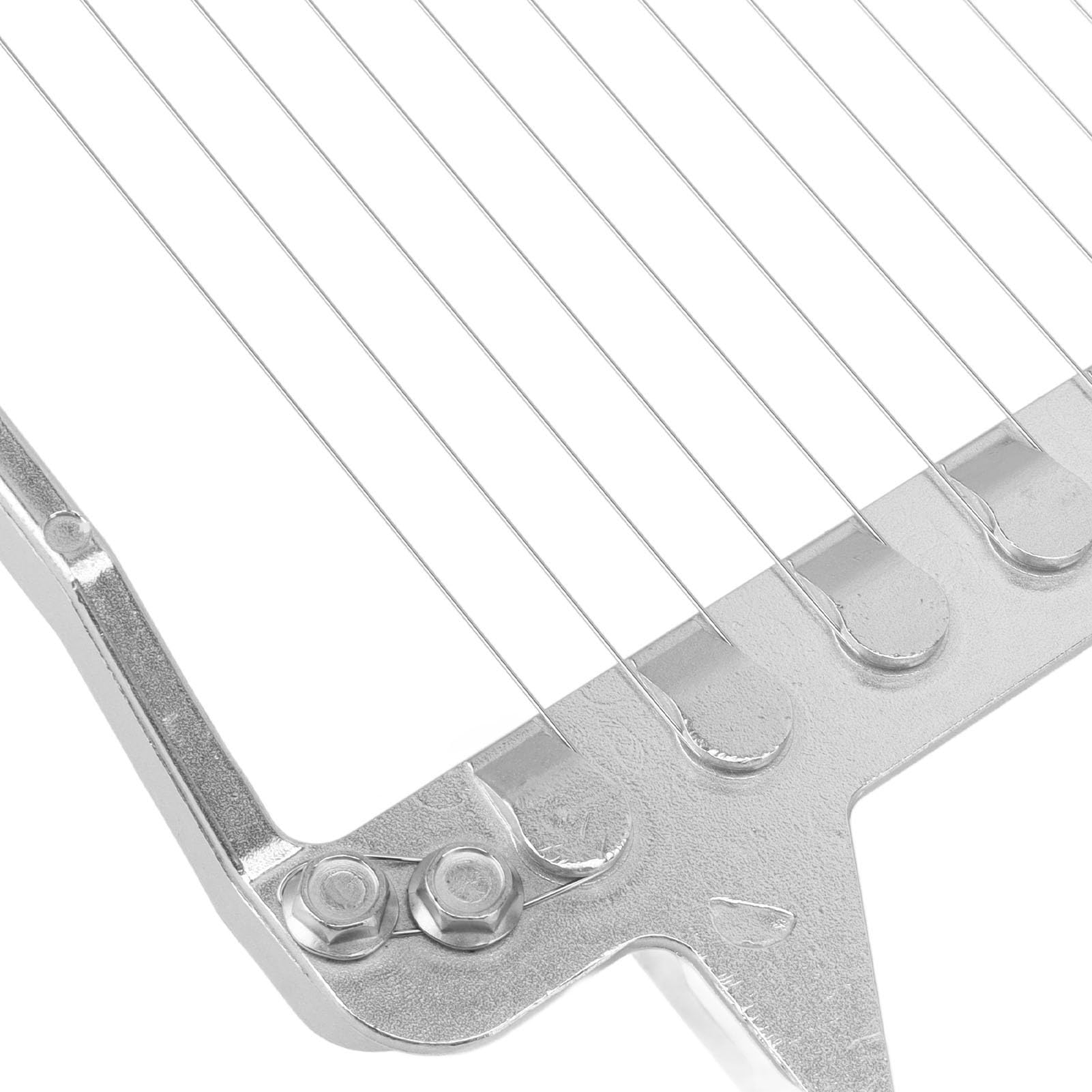 Manuelle Käseklinge, Tragbares Handschneidewerkzeug für Mittagessen, Fleisch, Obst und Gemüse aus Hochfester Aluminiumlegierung (10mm)