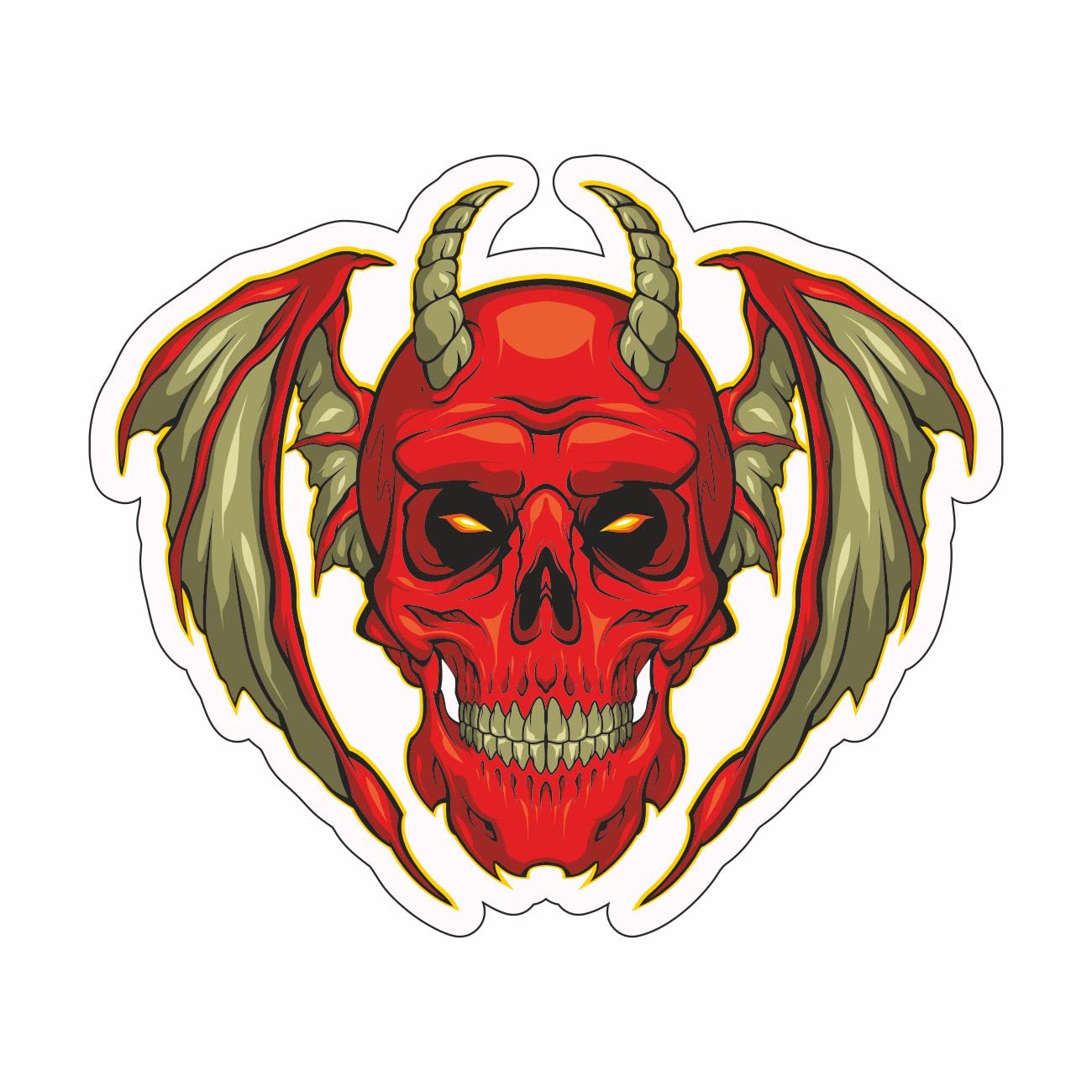 Adesivo Per Moto E Auto Personalizzato Adesivo 3D In Silicone Teschio Doming, Emblema Per Casco, Auto, Moto, Dimensioni KS 186 X, Lucido, Bulgaria - Foto 9