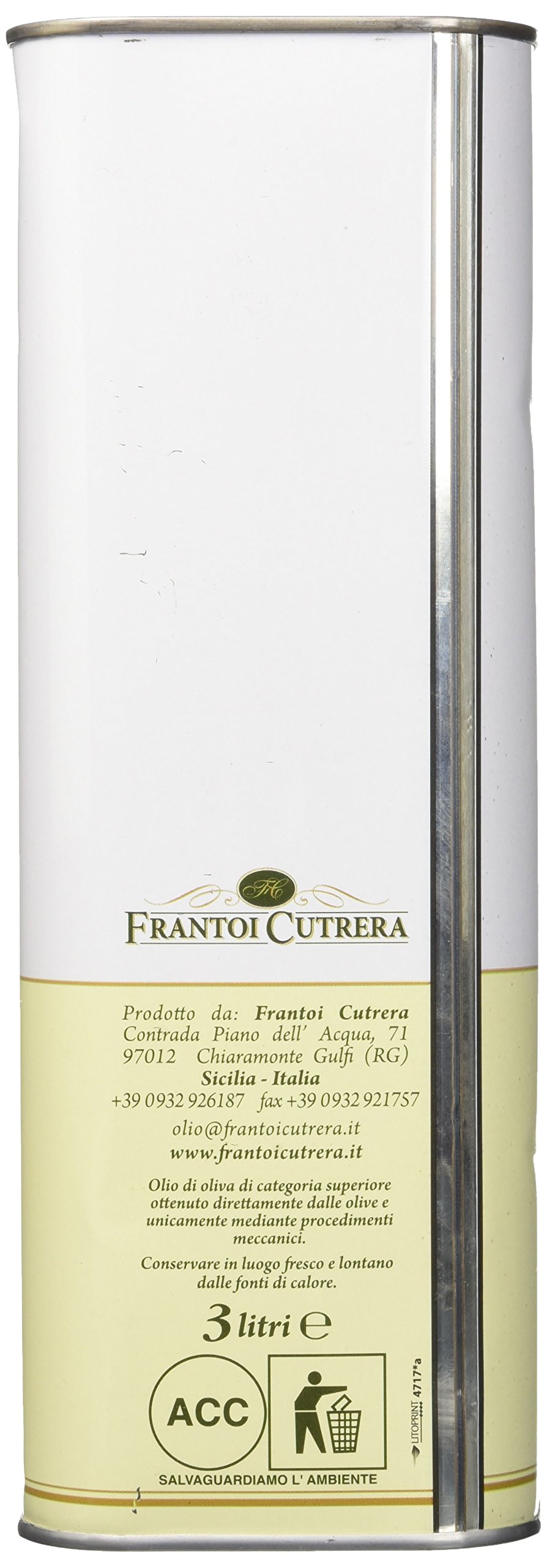 Frantoi Cutrera Olio Primo Fine Quality Monti Iblei - 3000 ml