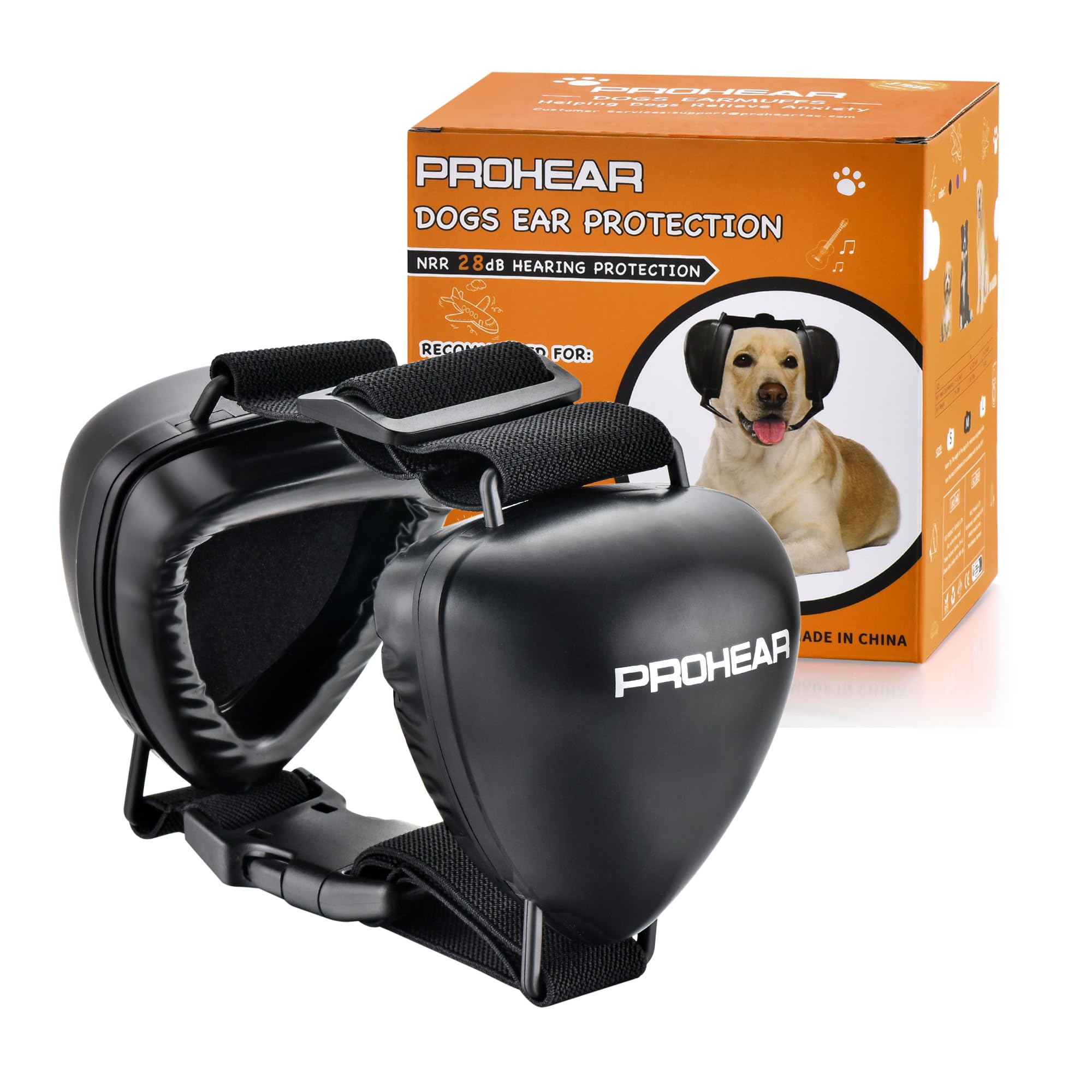 PROHEAR GEL Pads Dog Ear Muffs