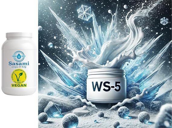 Pure Crystalline WS-5 - Cooling Agent - Koolada - Powder - Flavor Concentrate - Vegan - Sasami - 10g