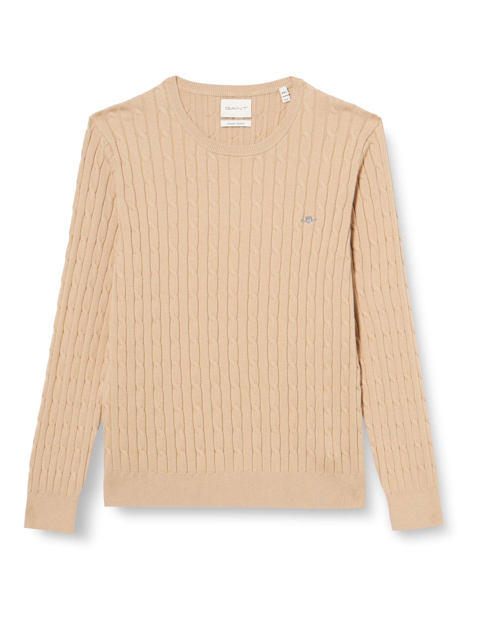 Gant Stretch Cotton Cable C-Neck