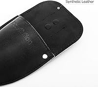 Vista 4 de Housolution Funda para Podadora de Jardín, Funda para Podadora, Funda de Cuero PU Premium, Estuche Protector Vaina para Tijeras de Podar de Negro
