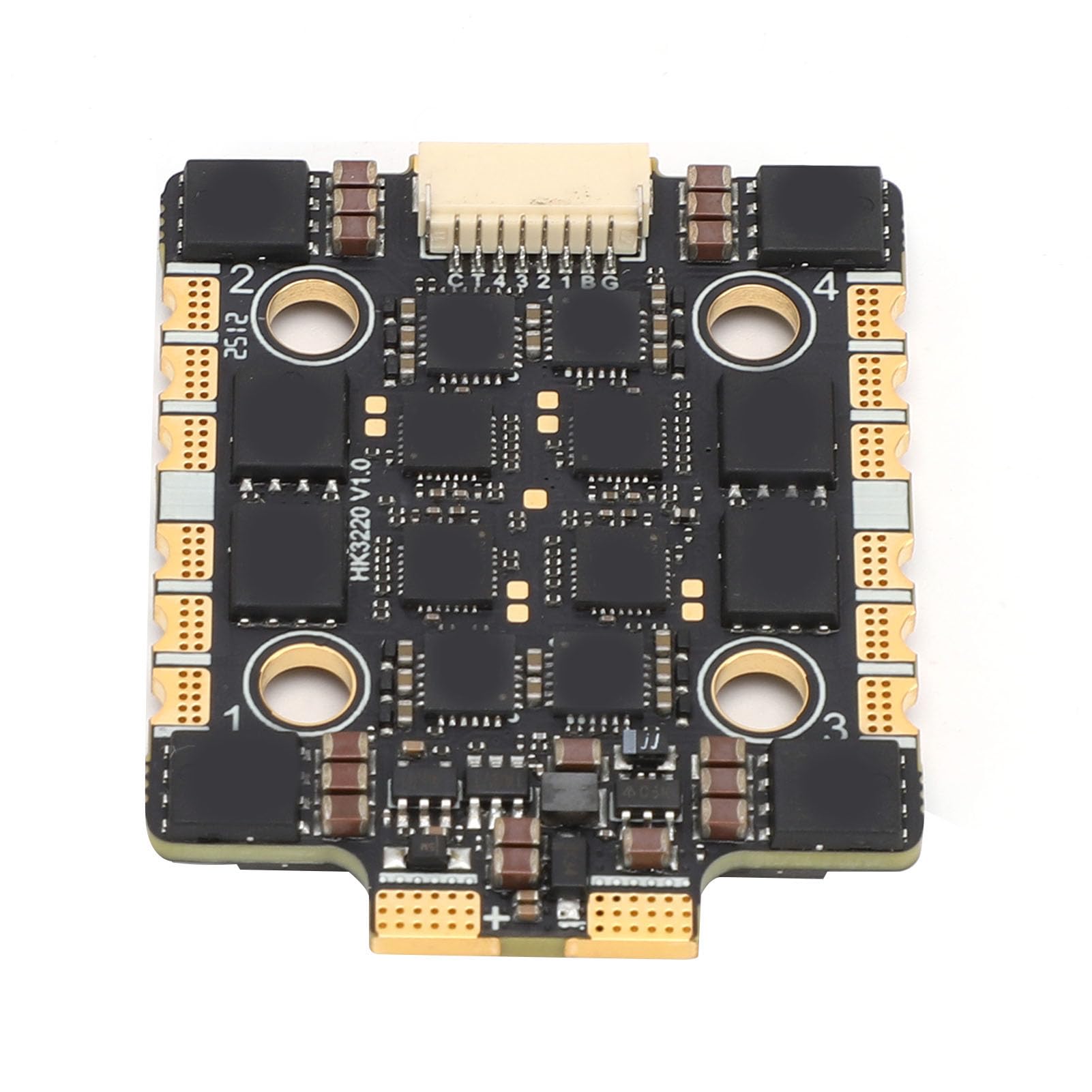 Sorandy 60A 8S Dron 4 w 1 ESC, Wysokowydajne 32-bitowe Oprogramowanie Sprzętowe, Wszechstronna kompatybilność Protokołów, Bezszczotkowy Elektryczny Regulator Prędkości, Lekka Konstrukcja 11 G, dla