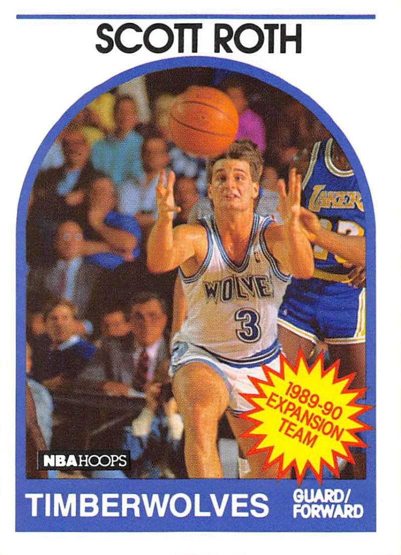 Amazon.com: 1989-90 Hoops Basketball #349 Scott Roth Minnesota