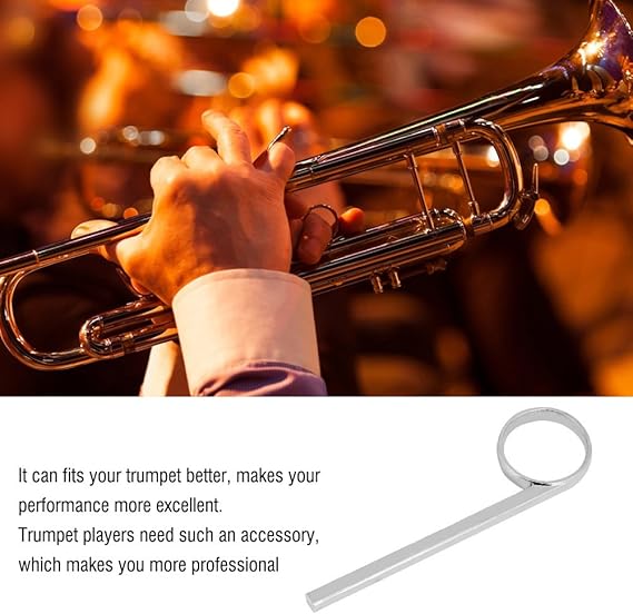 Amazon Com Trumpet Finger Ring Metal Trumpet Valve Slide Accessory Replacement