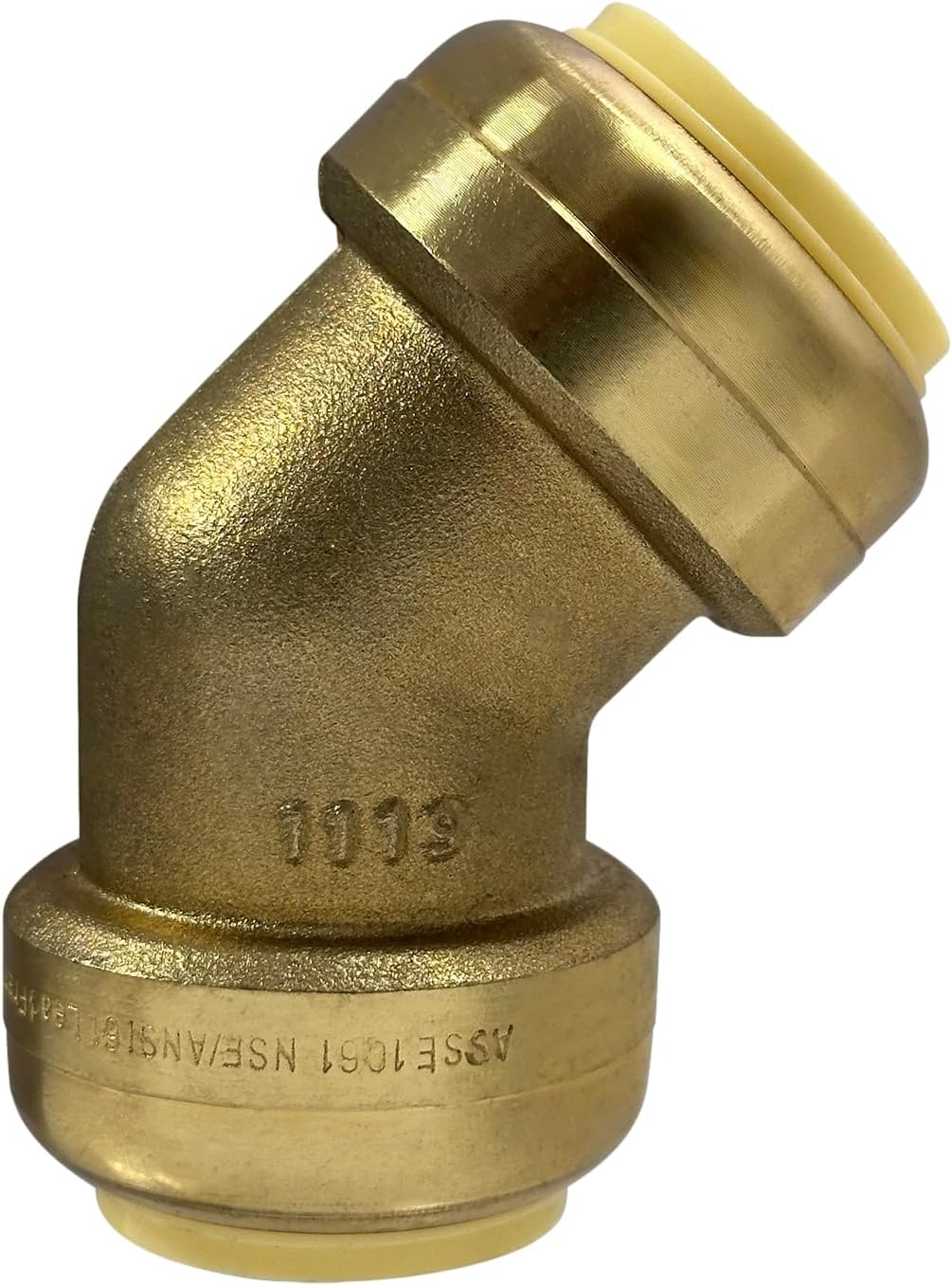 XFITTING Push Fit 1 Inch x 1 Inch Push Fit 45 Degree Elbow, 27-5-6=5XX, 5 Pieces