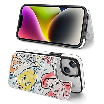 Amazon.co.jp: iPhone 14 Pro ケース 手帳型 リトルマーメイド