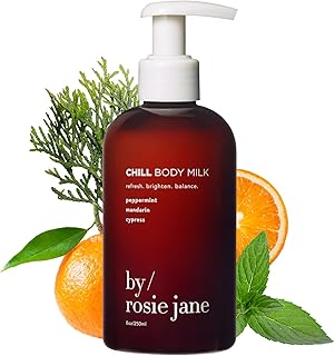 Chill Body Milk Skin Care - Milk Toner to Help Tone, Tighten and Hydrate Skin - Body Care Made with Peppermint, Mandarin & Cypress - Helps Promote Anti-Aging & Boost Radiance (250ml)