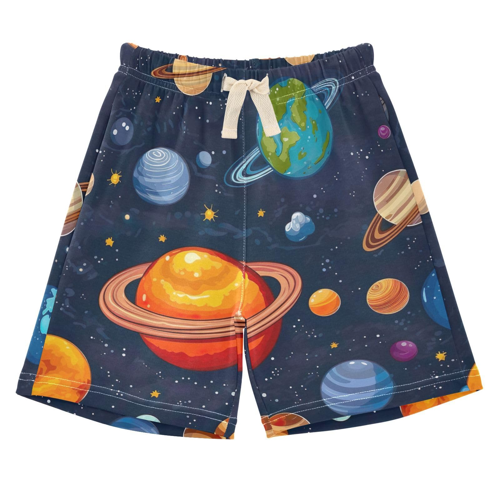 UMIRIKO Baby Shorts Bottoms Space Planet Galaxy Cotton Shorts for Boys Girls 5T 202a0398