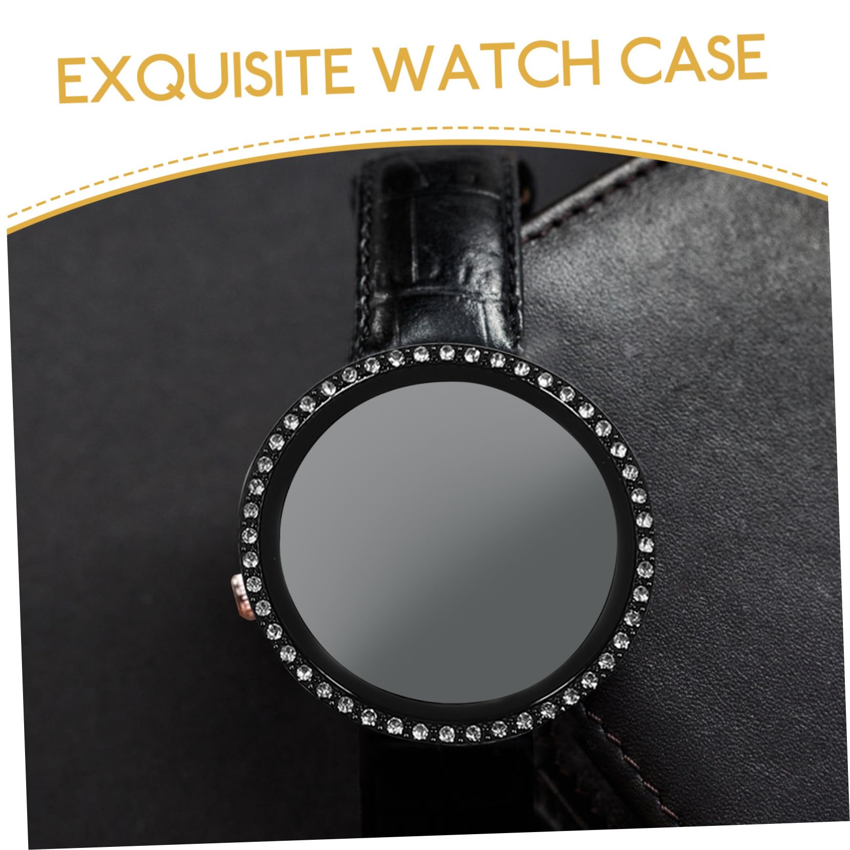 UKCOCO 12stücke Teiliges Watch Shell Mit Strasssteinen Kompatibel Mit Pixel Watch Robuste Schutzhülle Für Smartwatch Kratzfest Und Stoßsicher Installieren Transparent