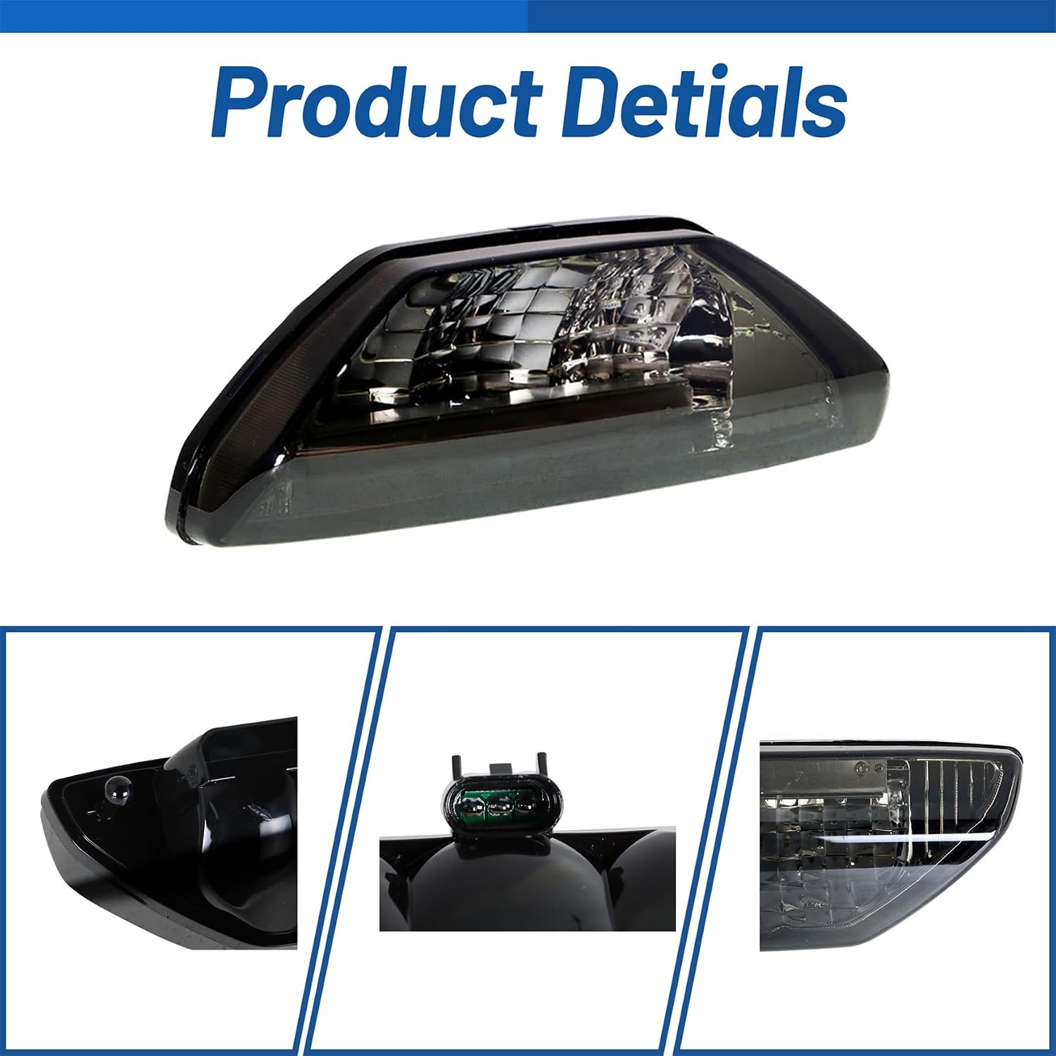 Rear Brake Tail Light Lamp Replacement for Honda TRX250 TRX300 TRX400 TRX500 TRX700