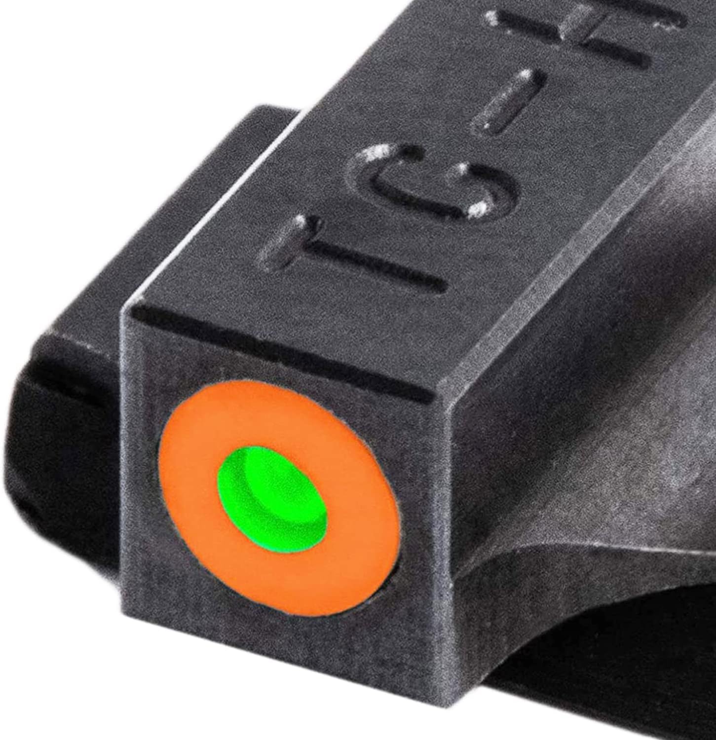 TRUGLO Tritium Pro Night Sights, Compatible with Smith & Wesson Handgun Models Glow-in-The-Dark Front & Rear Gun Sight Set with Focus Lock Front Ring