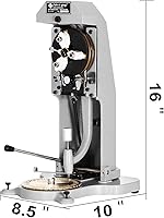 Vista 2 de VEVOR - Gravador de Anillo Interior de Doble Cara con Dial de Estampación de Bloque de Letras de 1.5mm-2.0mm para Grabado Interno de Anillos