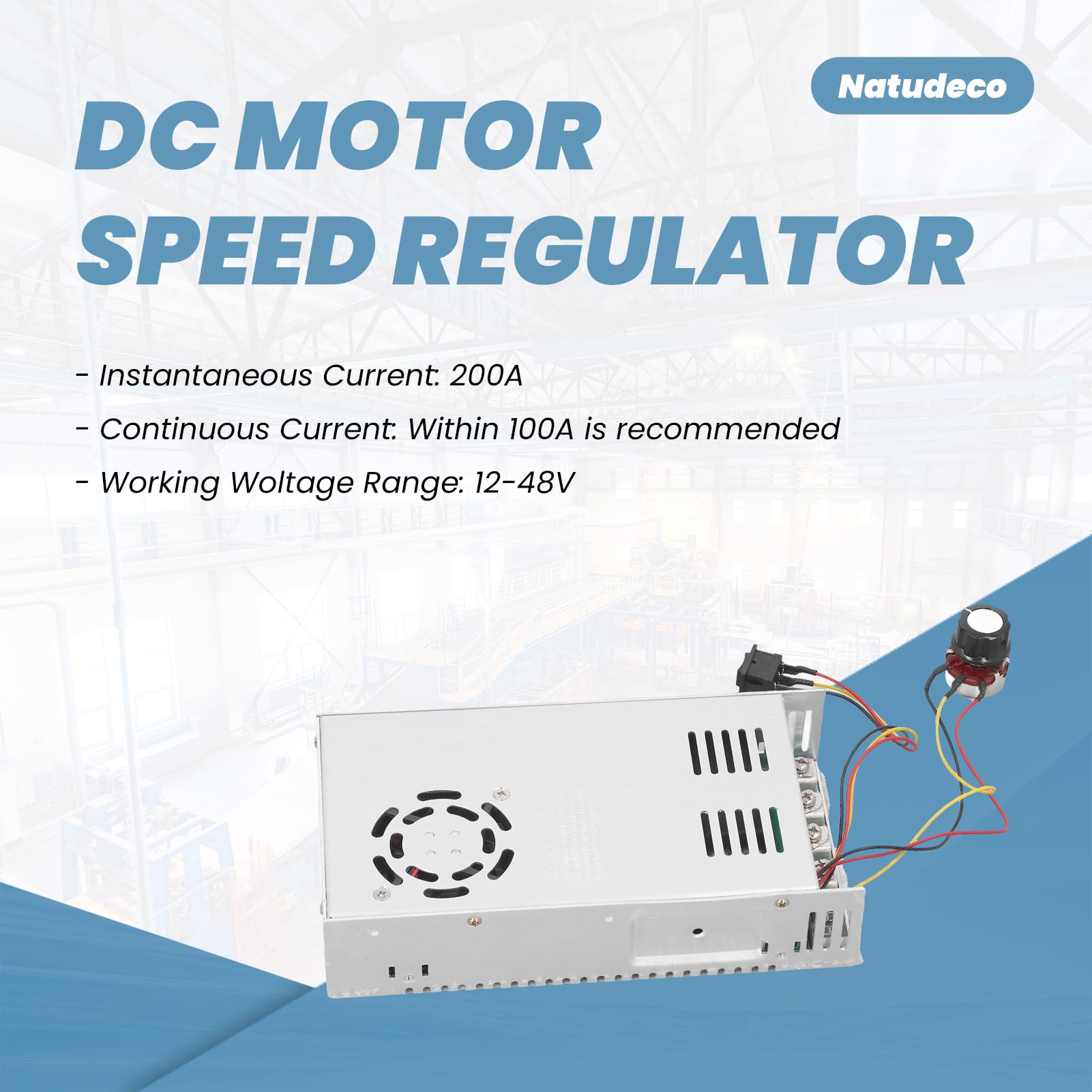 Regolatore di velocità del motore AC, 400W AC 220V Regolatore del pinpoint regolatore del motore