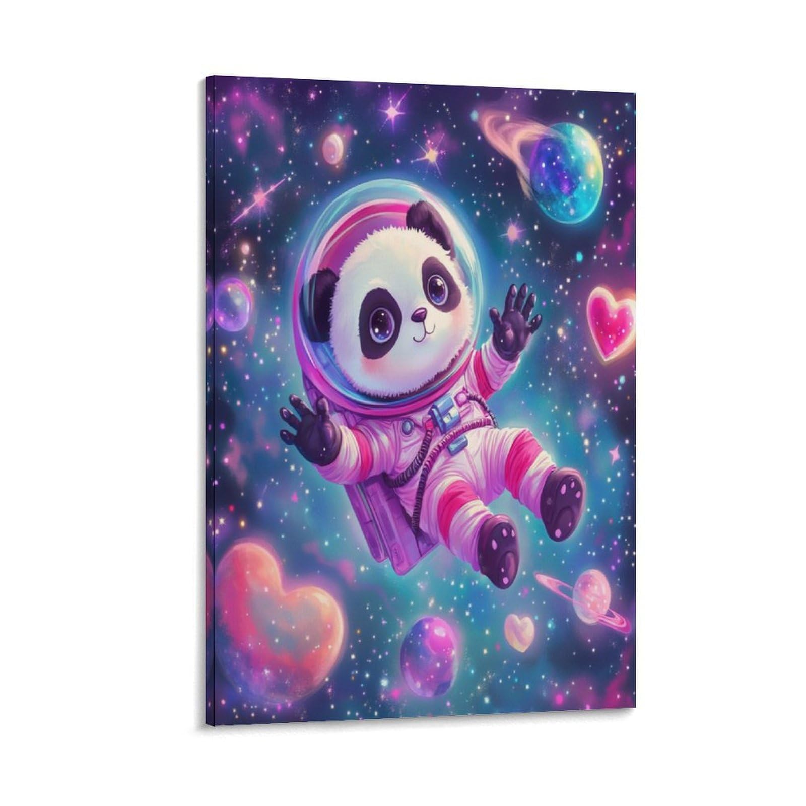 Panda Murale Déco Peinture Toile Douceur et Sérénité Intérieure