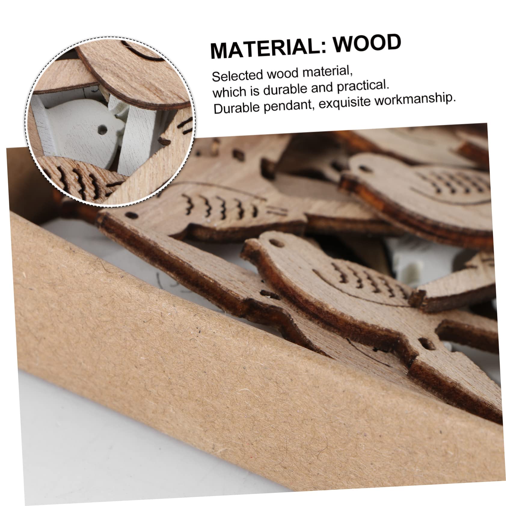 Abaodam 216pezzi Decorazioni Legno Per Pasqua Fette Decorative Con Motivi Cartoon Per Feste Primaverili e Progetti Per Creare Atmosfere Accoglienti e Festose
