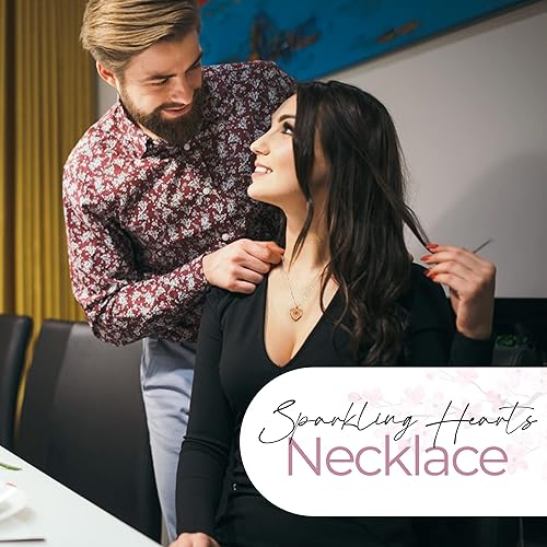 Miniatura 5 de AROMEO Caja de rosas preservadas con collar, regalos para el día de San Valentín, regalos para mujeres, mamá, novia, mejor esposa, Pascua,