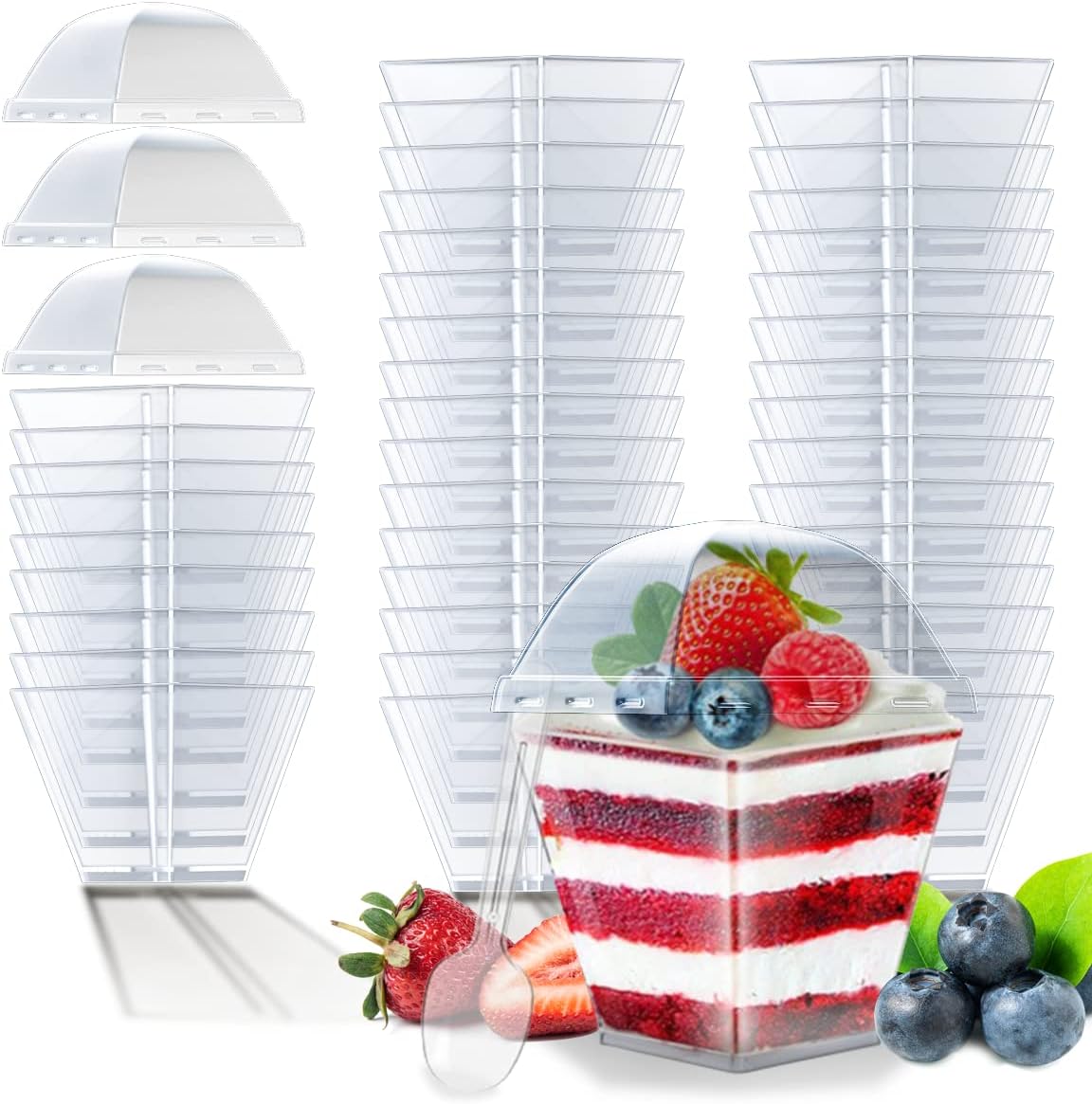 Bicchieri Di Plastica Con Coperchi E Cannucce Tazze Fredde