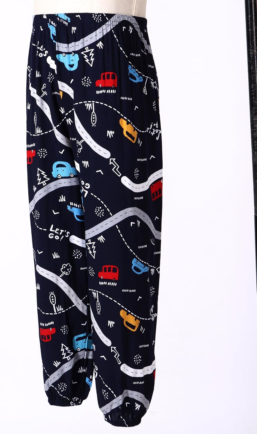 Children Hippie Harem Loose Boho Trouser Kids Boys Girls Casual Printed Pants for Beach Daily Wear