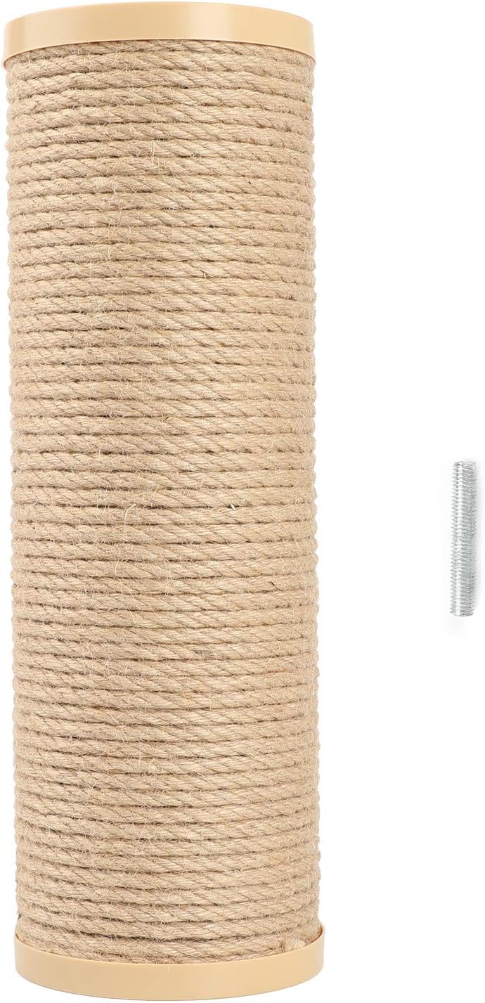 14.6 Inch Replacement Cat Scratching Post Replacement for FUKUMARU 36 Inch Tall Cat Scratch Post - 4.5 Inch Diameter