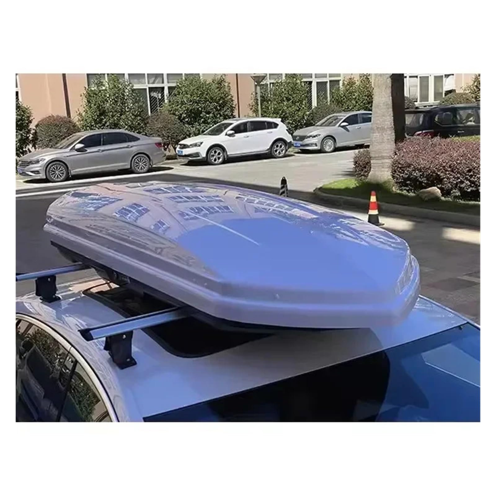 opbergtas Samochód SUV Bagażnik dachowy Bagażnik dachowy Cargo Bagażnik Schowek Box Roofbox Sports Dakkoffers(White)