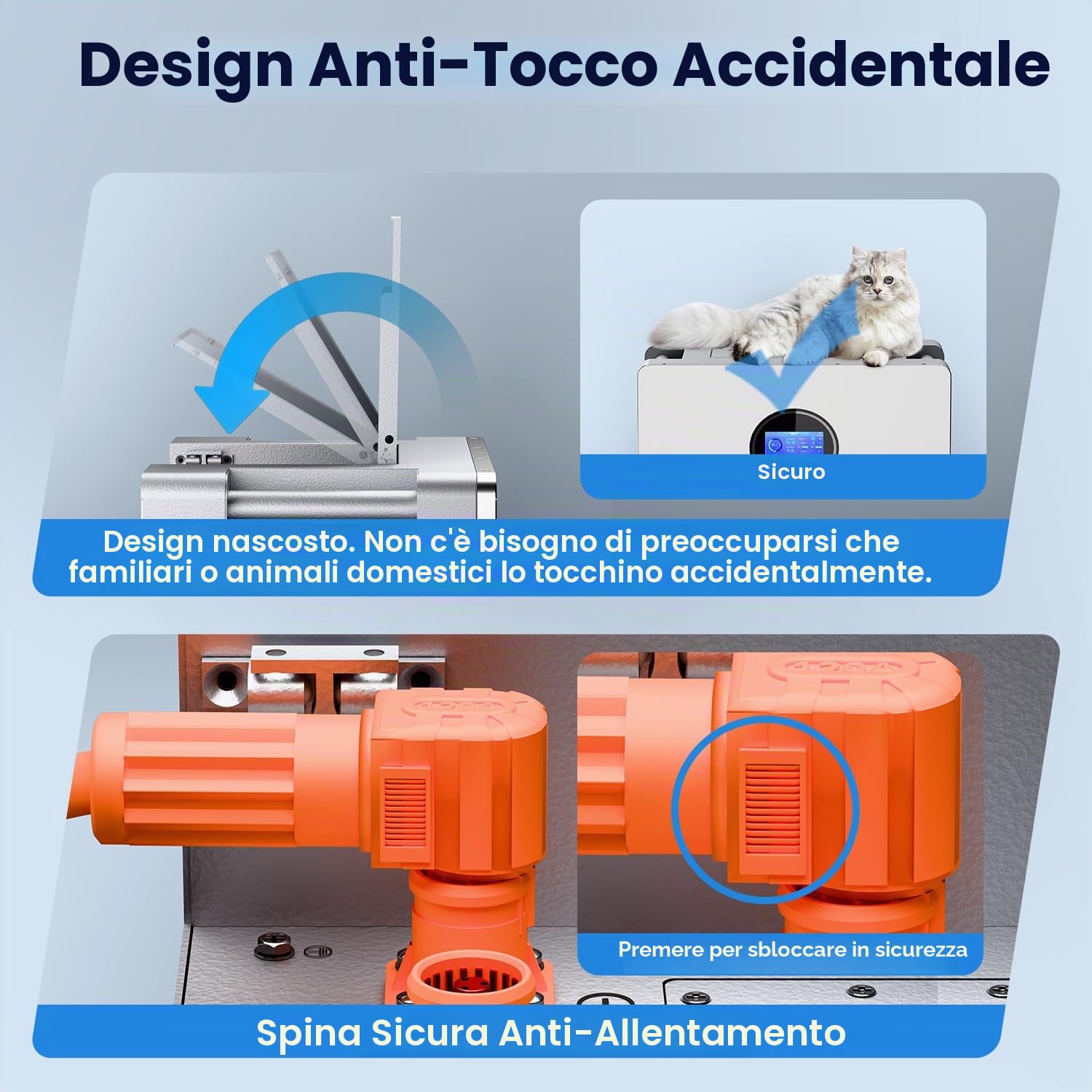 Batteria LiFePO4 da 48 V, 320 Ah, 8000 cicli, 51,2 V, batteria al litio Deep Cycle MAX 16,38 KWh, integrato 200 A-BMS con accumulatore di energia ad alte prestazioni, fusibili, schermo LCD