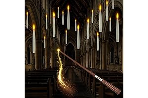Harry Potter Floating LED Candles with Wand and Remote