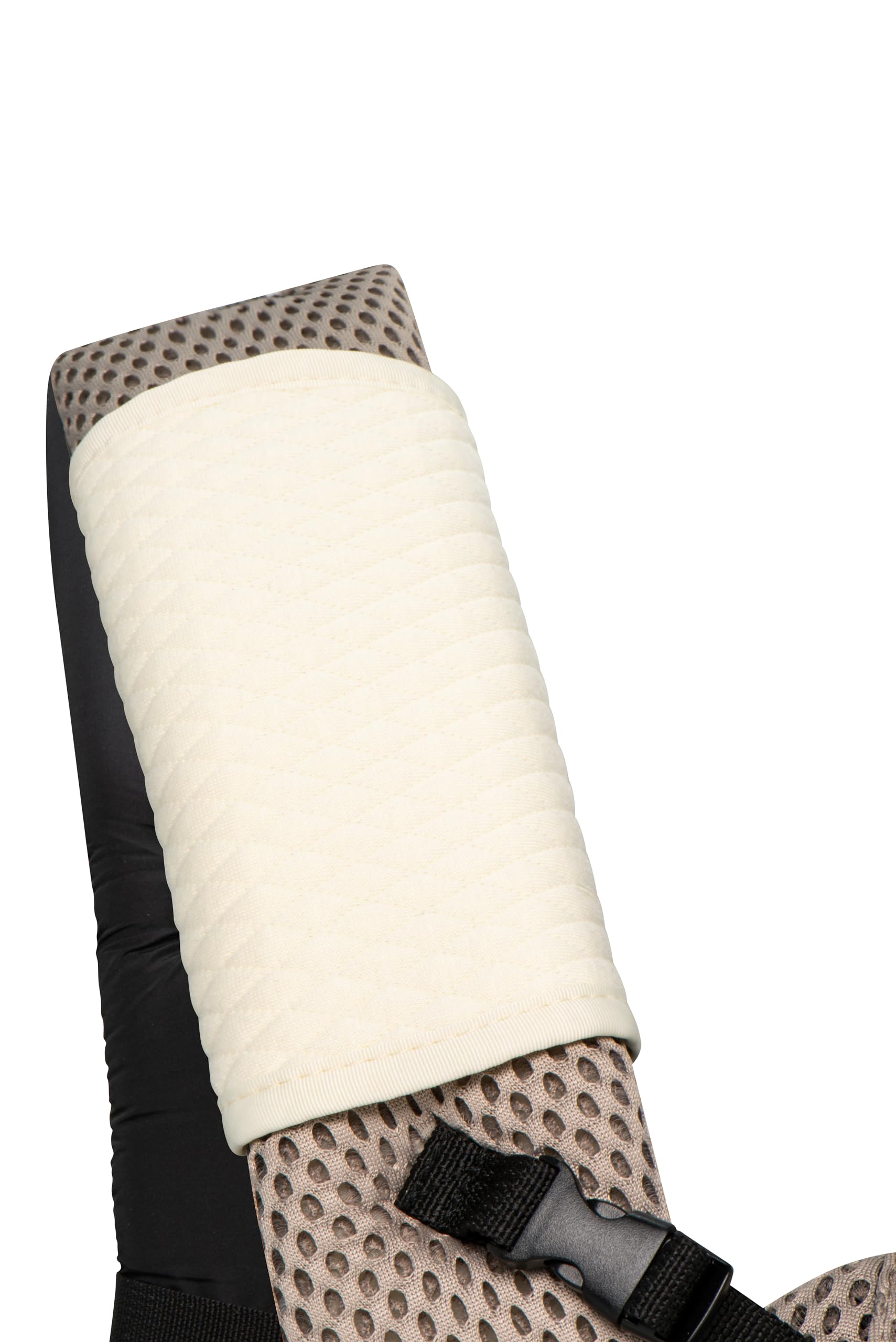 Dooky Urban Comfort ergonomiczne nosidełko dla niemowląt (odpowiednie dla dzieci w wieku 0-3 lat i 3,5-15 kg, oddychający materiał, trzy różne możliwości noszenia), kolor: beżowy desert