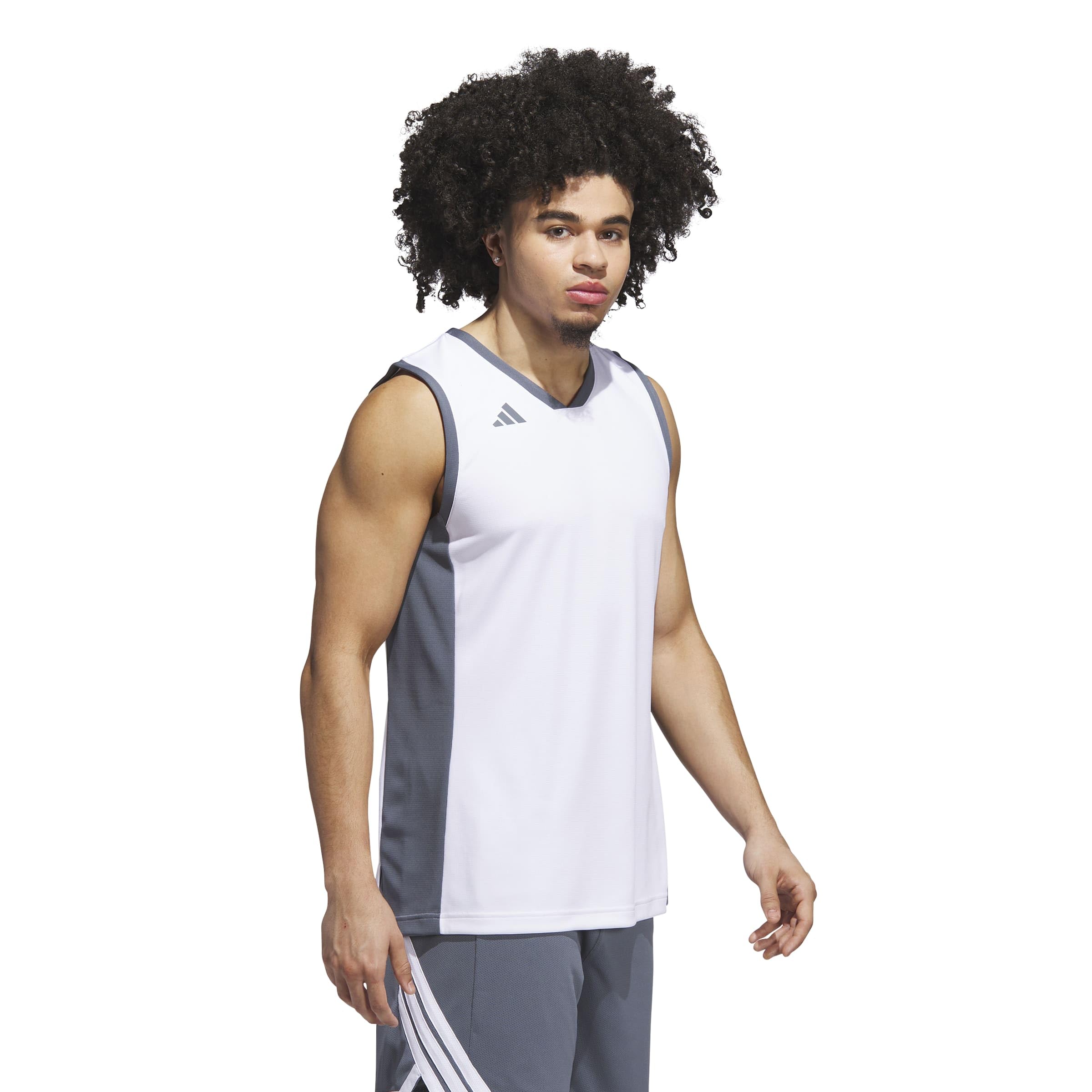 adidas Homme Mens Pulse Speed Bball Jersey