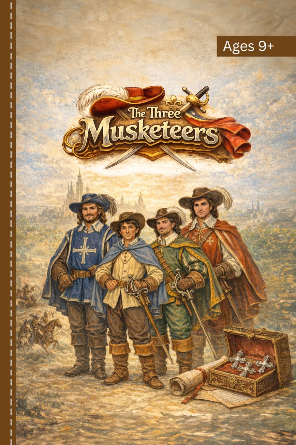 The Three Musketeers: A Thrilling Adventure of Friendship, Courage, and Loyalty – Retold for Children Ages 9 and Up