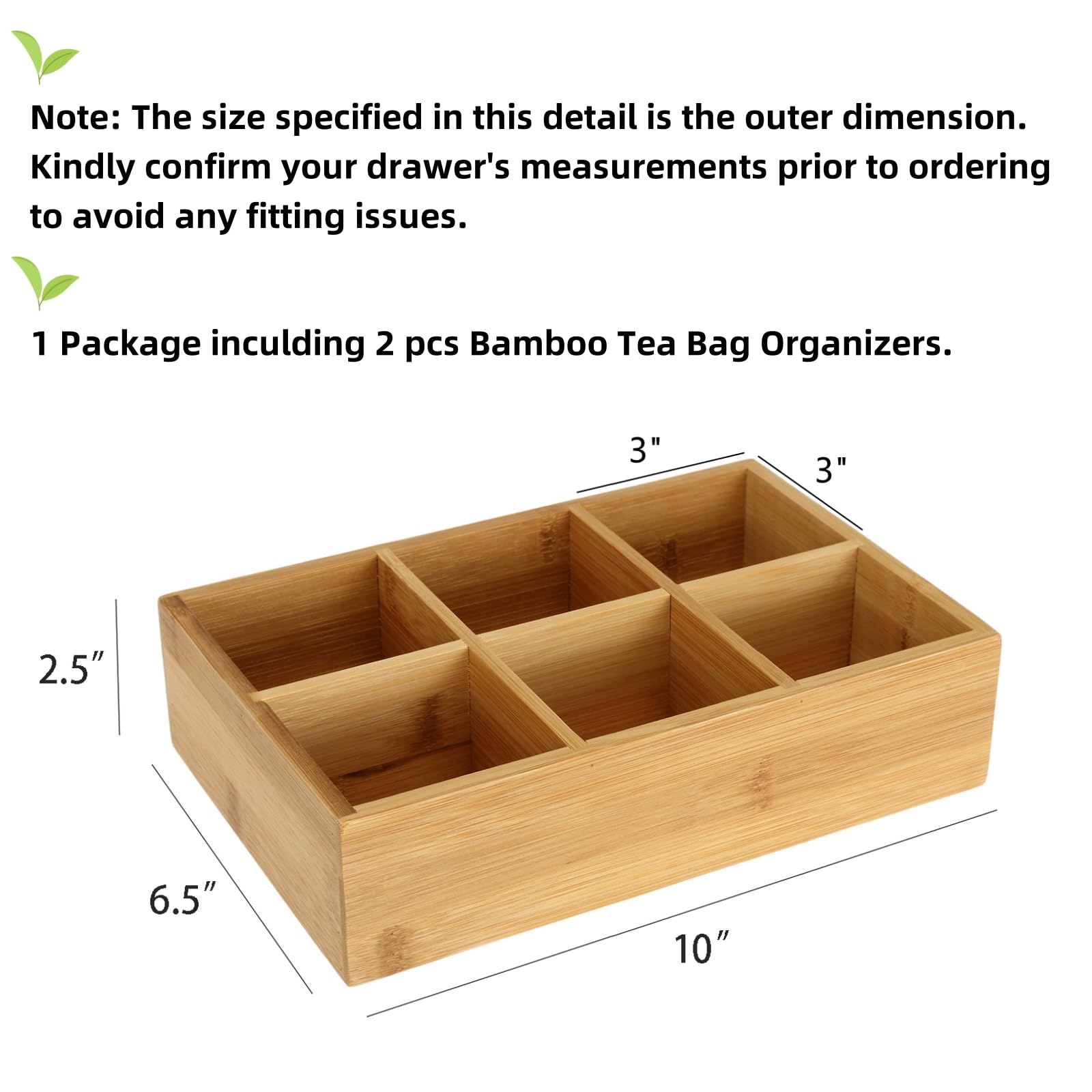 GANAZONO Kaffee- Und Teestation Mit 9 Fächern – Ordentlicher Organizer Für Küche & Büro