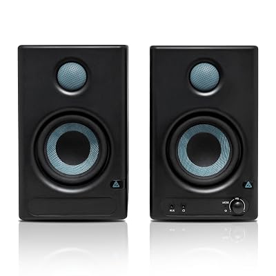 Audio Array AM-S1 BT v5.3 |Professional 4" Studio Monitor Speaker Pair| 60W Class D Amplification,Woven Composite Woofer