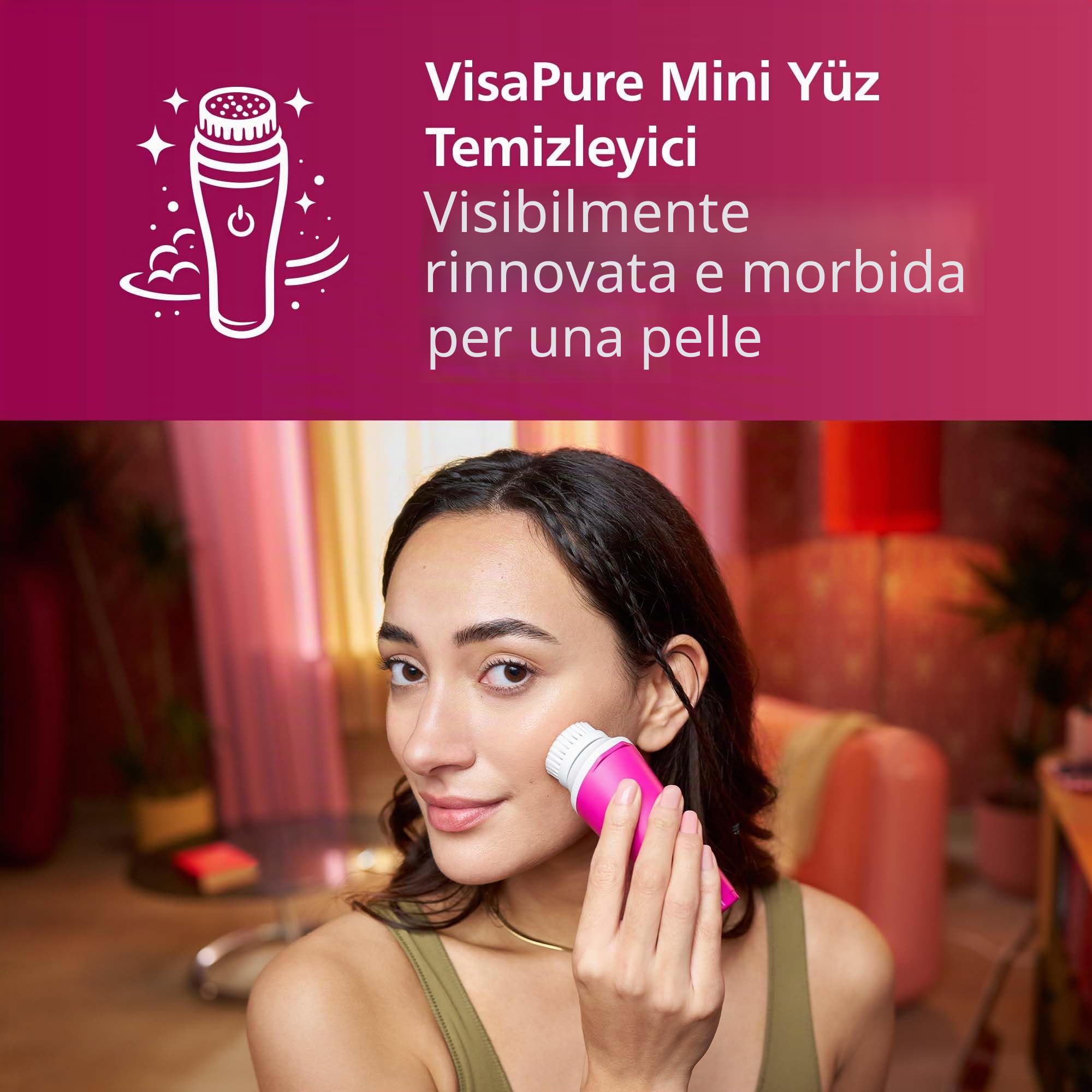 Philips Lumea Advanced BRI924/00 depilazione a luce pulsata Rosa, Bianco Luce pulsata intensa (IPL)