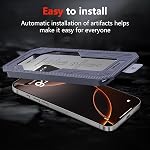 3 Pack for iPhone 16 Pro Screen Protector [Instant Installation][Auto-Dust Removal][HD Clear], Unbreakable 9H+Hardness Shatterproof Tempered Glass