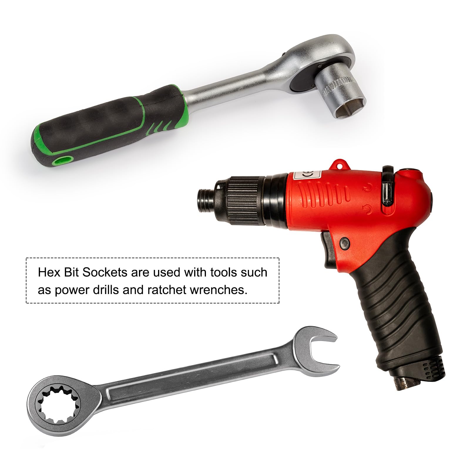 WHAT WE WANT ケースWWW_EXTENSIONTABLECASE WORKPRO 18-Piece Impact Socket Extension Set, Includes