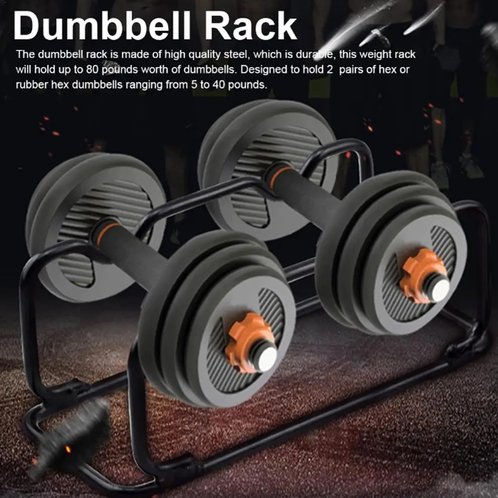 Hantelablage, 2 Stück Hantelständer Klein Kurzhantel Rack Kurzhantelablage Gewichteständer Hantelständer Multifunktionaler Hantelablage Gewichtsständer für das Fitnessstudio zu Hause