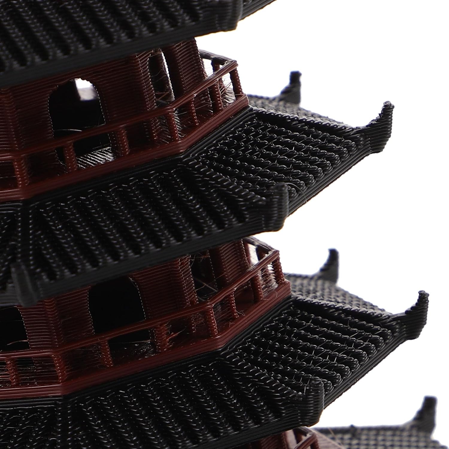 Mini Pavilion Pagoda Ancient Building Model for Bonsai Aquarium Decor