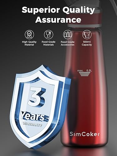 Vista 11 de Dispensador de Crema Batida Negro