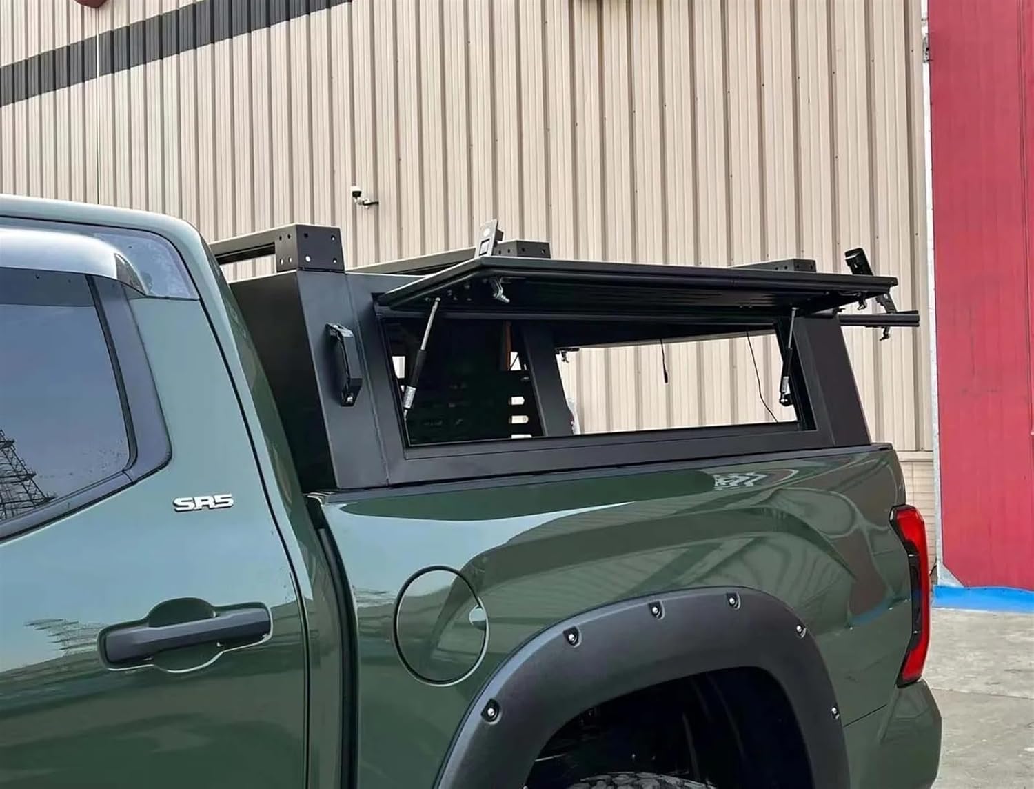 4x4 Pickup Bed Cover Compatible with Tundra Truck Tonneau Aluminium